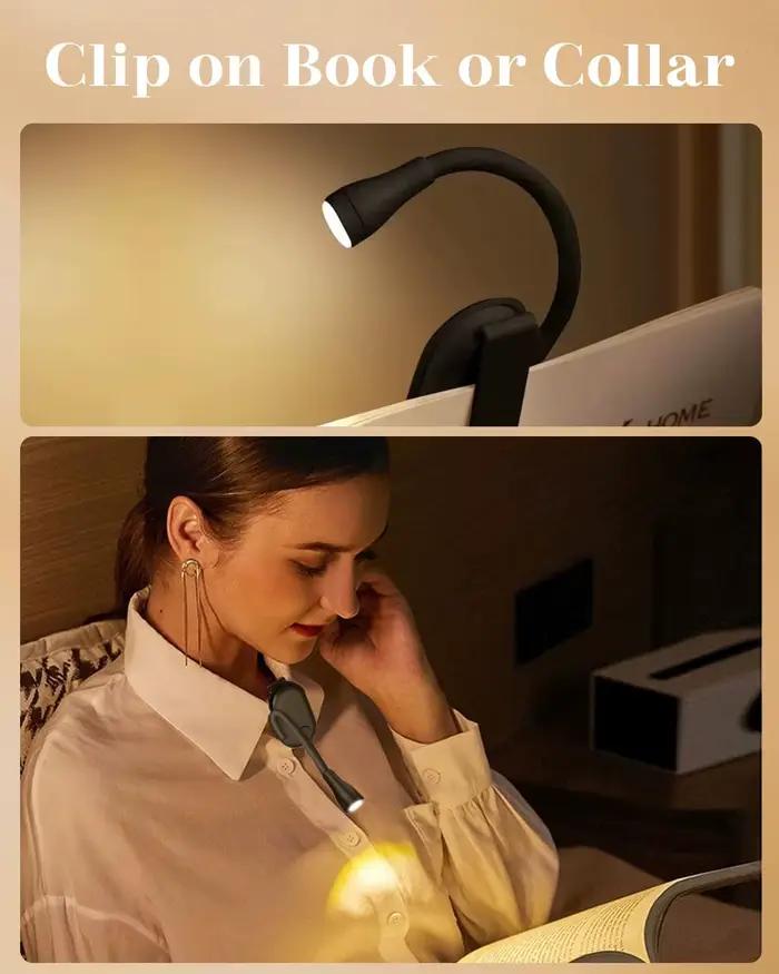 Lampe de lecture Led pour livres au lit