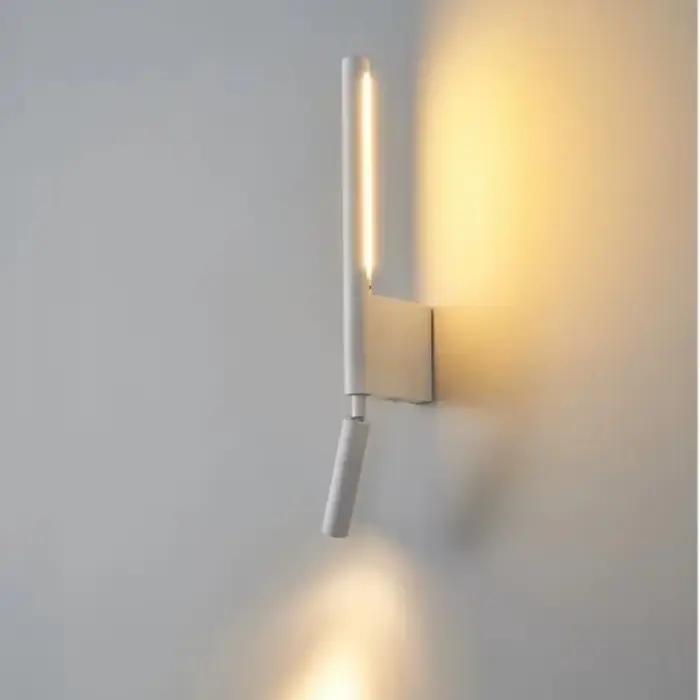 Applique murale de chambre à coucher minimaliste moderne lampe de lecture chez l'habitant hôtel étude
