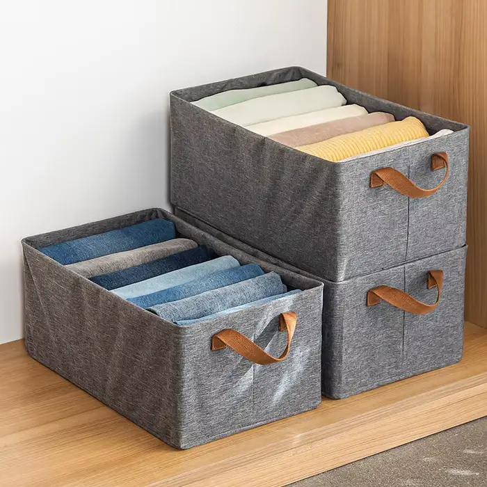 Boîte de Rangement Cationique pour Vêtements