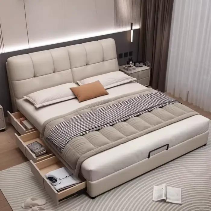 Tête de lit de luxe en cuir