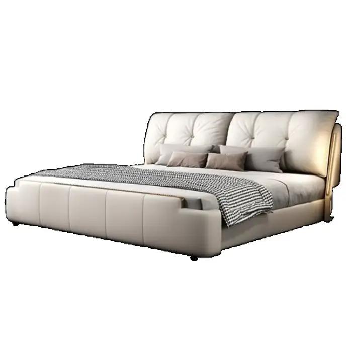 Tête de lit de couchage rembourrée