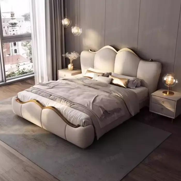 Lit de rangement design esthétique pour mariage 2x2