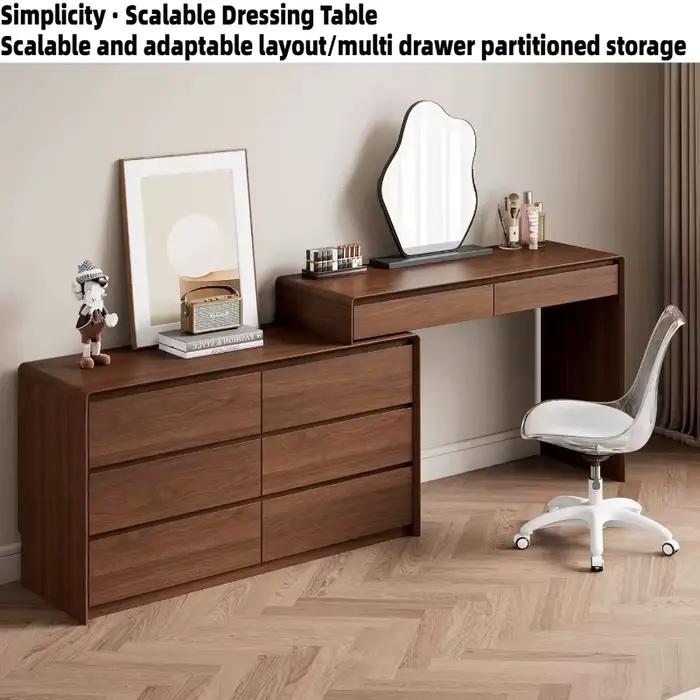 Coiffeuse moderne minimaliste en bois