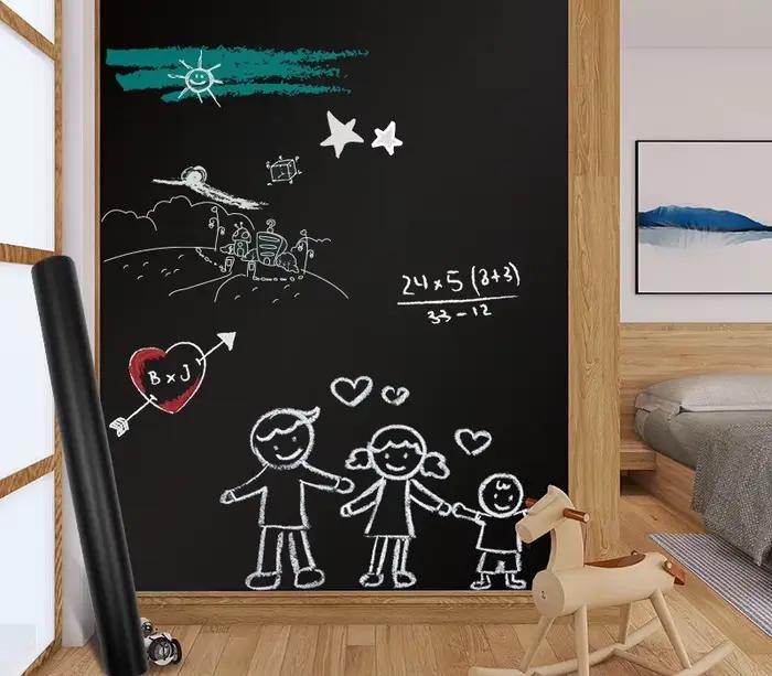 Papier peint adhésif pour tableau blanc mural