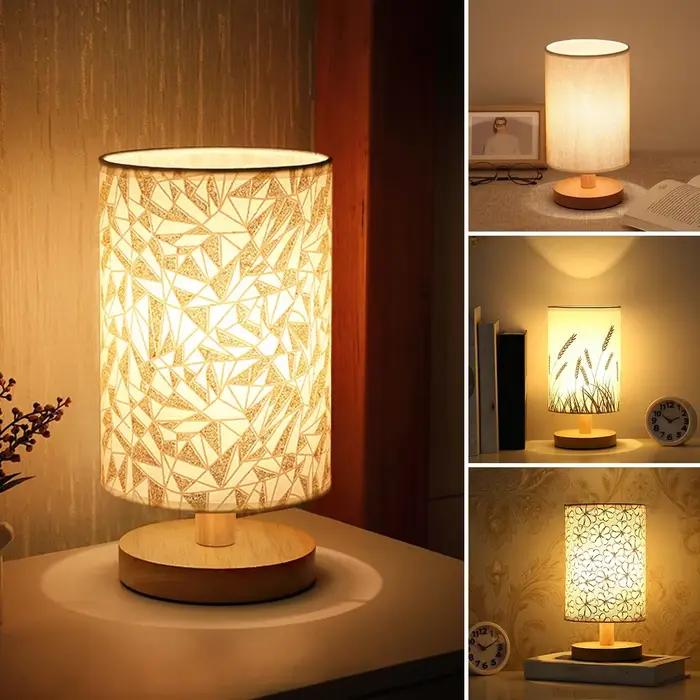 Lampe de Table en lin LED
