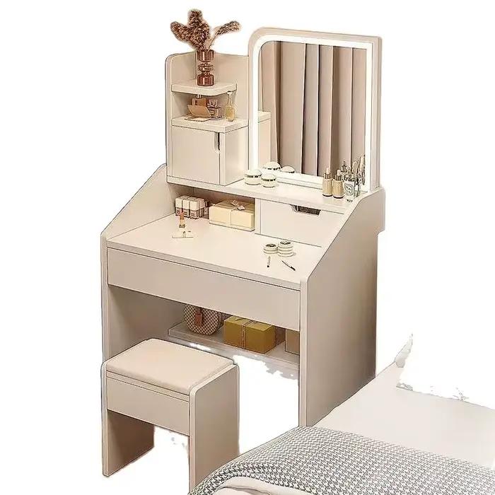 Commode de chambre à coucher avec miroir