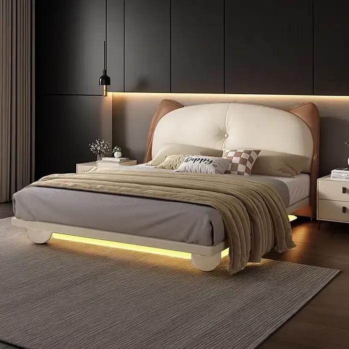 Veilleuse lit de rangement armoires esthétiques salon lits français princesse enfants Muebles Para dortoir accessoires pour la maison