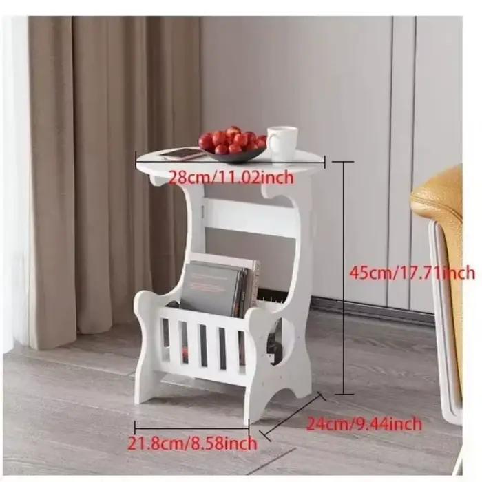 Mini Table de chevet à support de rangement