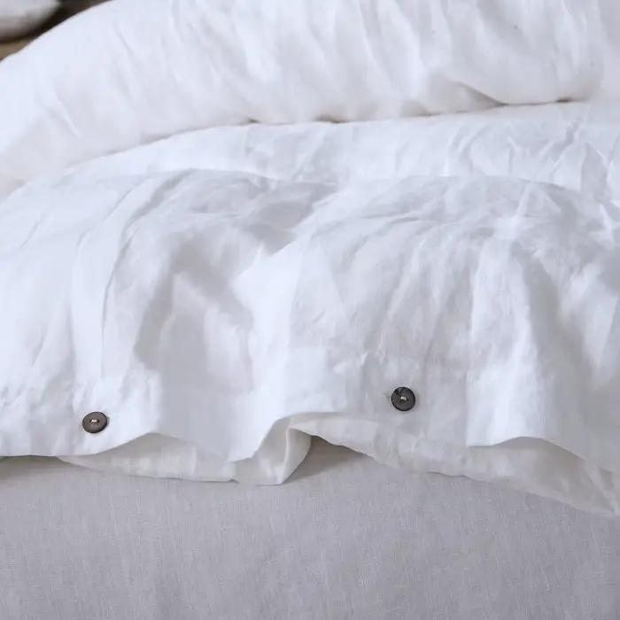 Housse de couette 100% lin français naturel