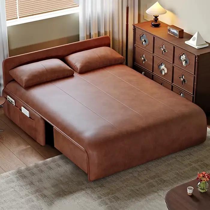Fauteuils italiens canapés lit classique minimaliste Convertible Design