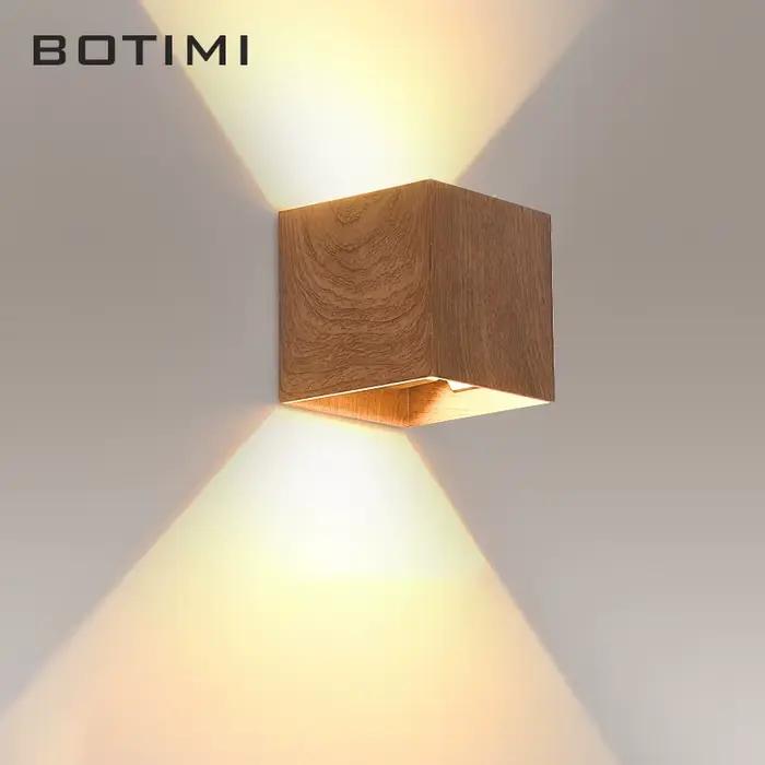 Applique Murale LED Moderne en Métal pour Couloir et Chambre à Coucher, Lumière Blanche Chaude et Brillante