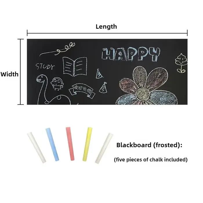 Papier peint adhésif pour tableau blanc mural