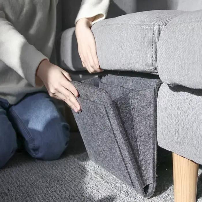 Sac de rangement suspendu en feutre