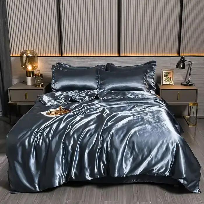 Parure de lit de luxe 100% soie