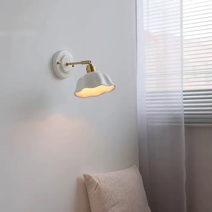 Applique murale LED en céramique moderne
