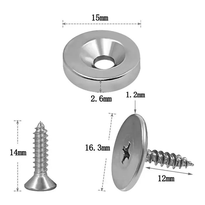 Loquet magnétique pour armoire et porte