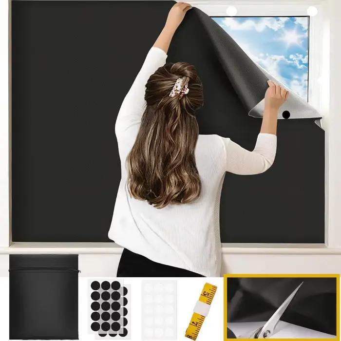 Rideaux occultants 100% pour chambre à coucher