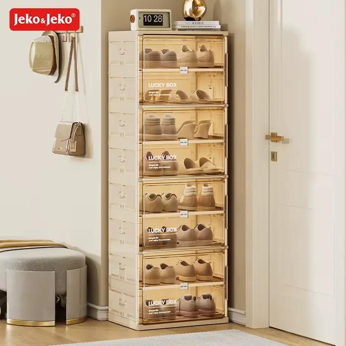 Jeko & Jeko Durable réglable gain de place armoire support de placard chaussures rangement boîte à chaussures organisateur
