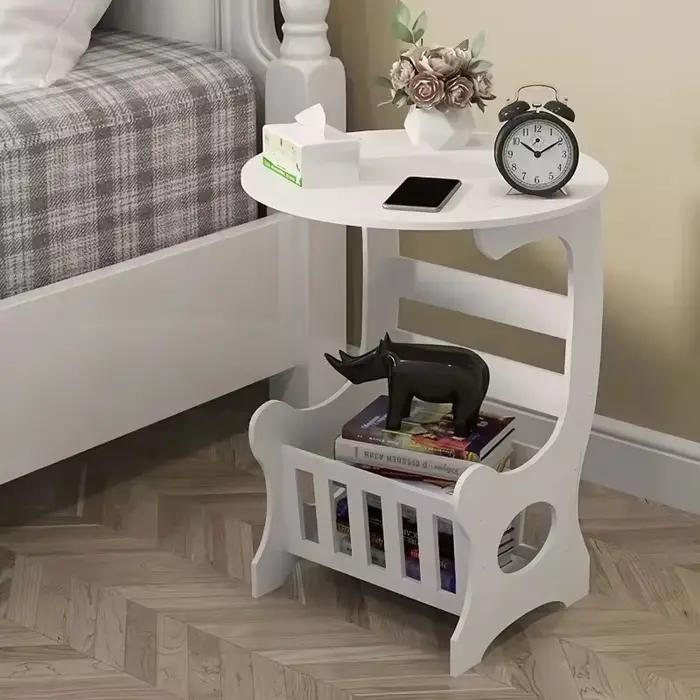 Mini Table de chevet à support de rangement