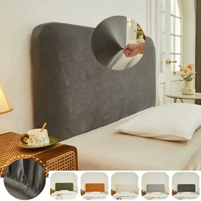 Housse de tête de lit en velours Super doux