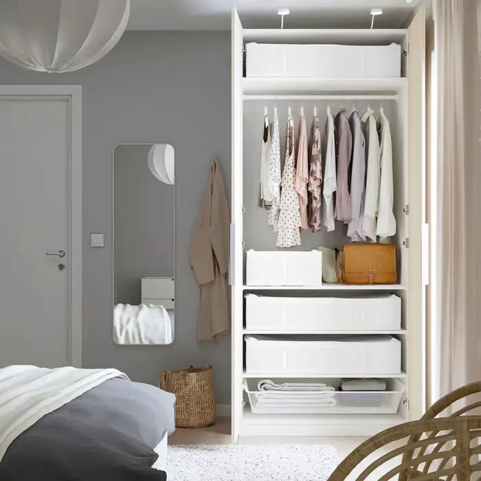 Conteneurs de rangement sous le lit