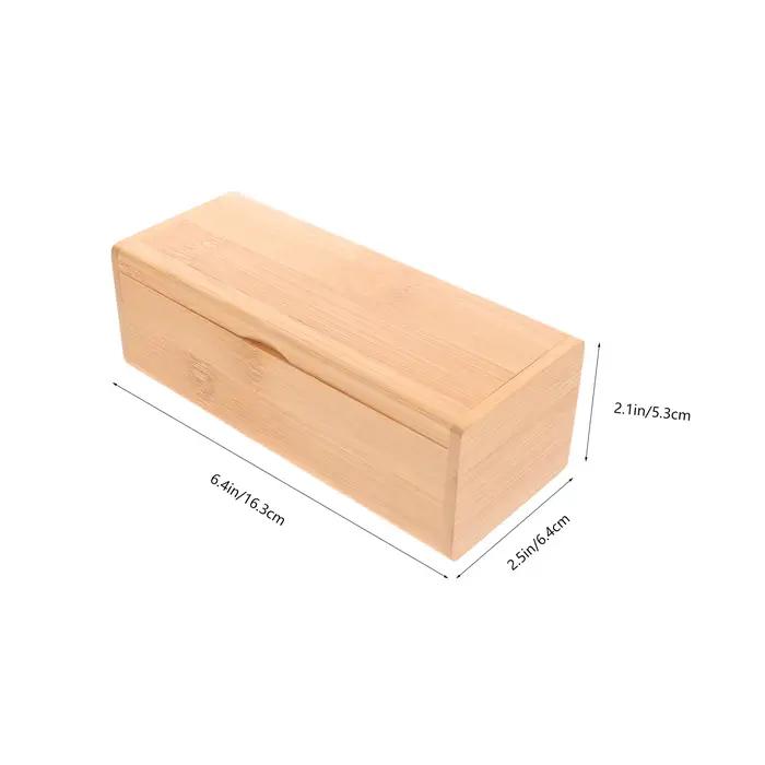 Boîte de rangement en bambou
