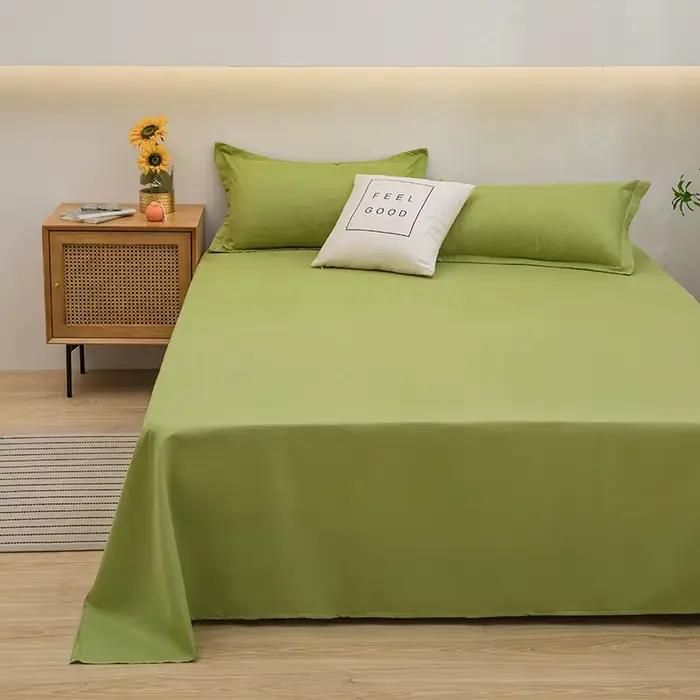 Un drap simple de couleur unie
