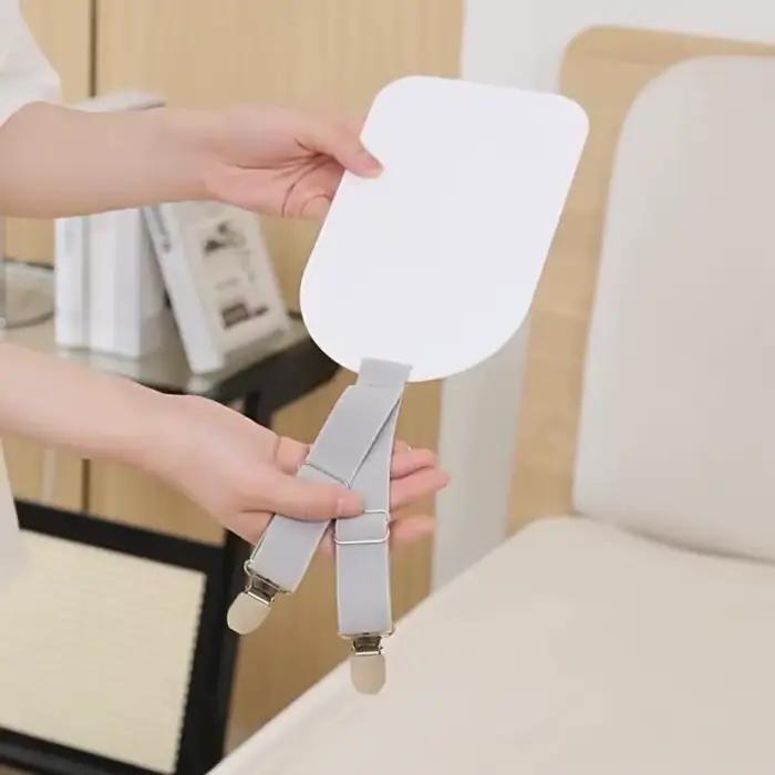 Attaches de drap de lit réglables élastiques – Sangles de maintien pour draps-housses – Fixations pour literie domestique et hôtelière