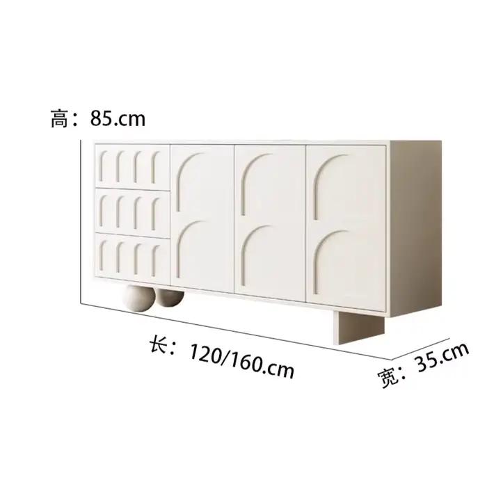 Grande armoire d'angle noire