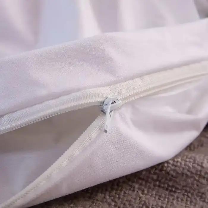 100% housse de couette imperméable literie reine roi housses
