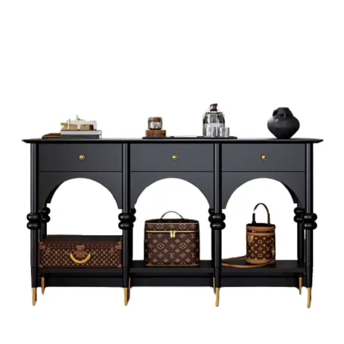 Armoire de style rétro français pour entrée et salon