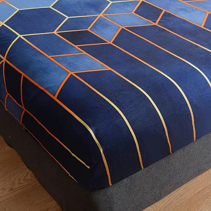 Drap-housse imprimé taille unique