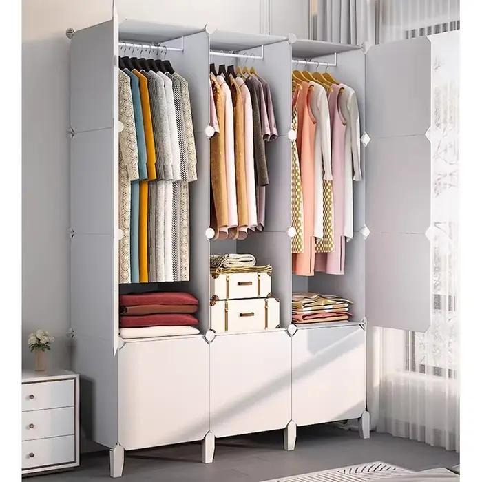 Armoire Portable Modulable pour Chambre à Coucher