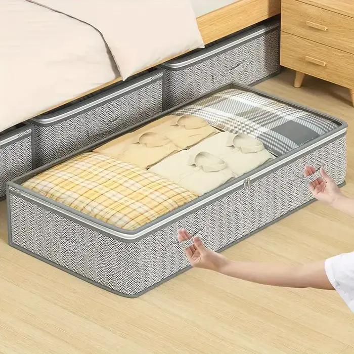 Sac de rangement pour fond de lit 1 pièce