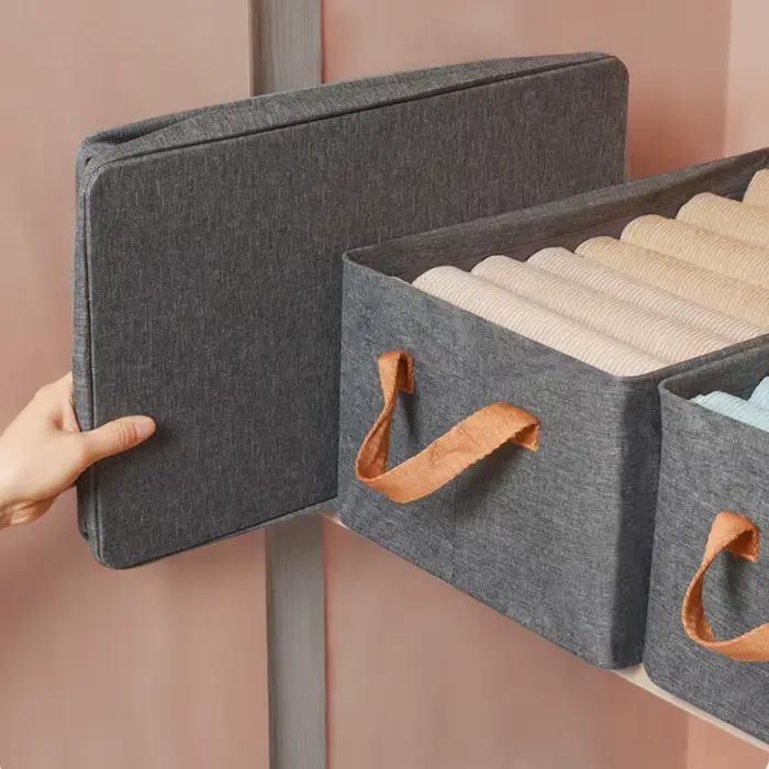 Boîte de Rangement Cationique pour Vêtements