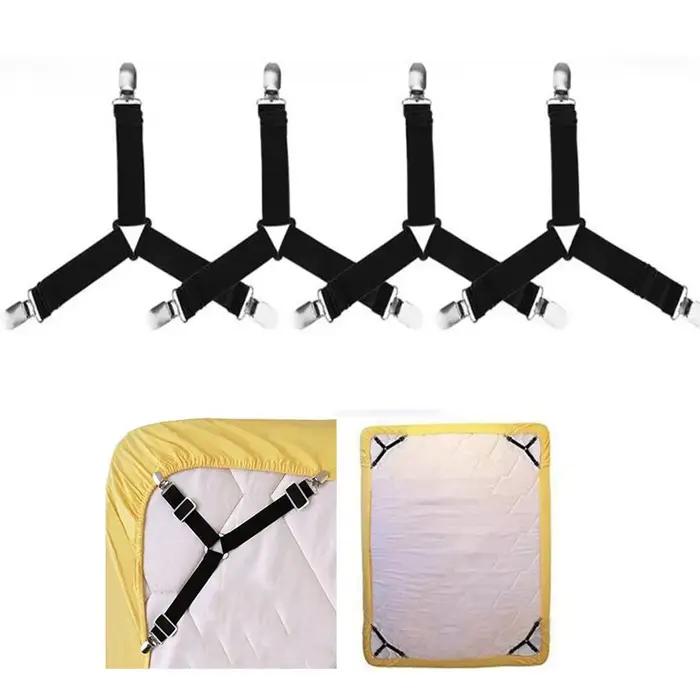 Attaches élastiques pour drap de lit