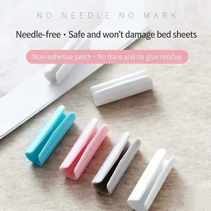 Clips pour drap de lit antidérapants en plastique Durable