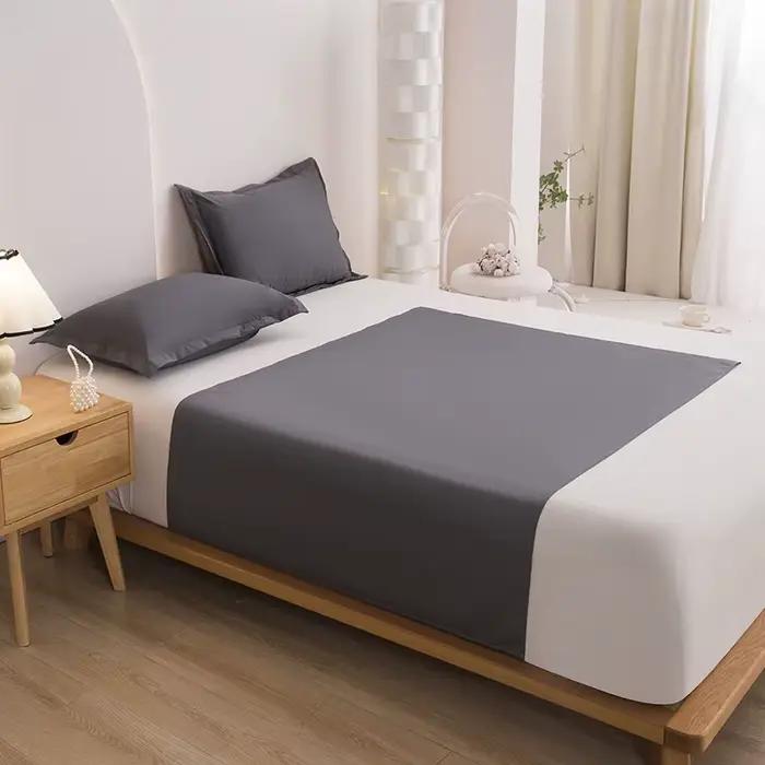 Drap plat de lit imperméable en TPU