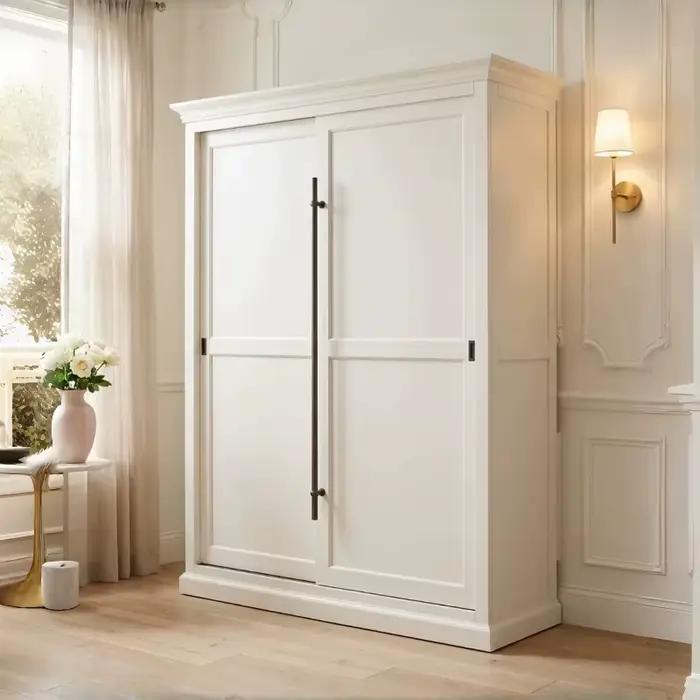 Armoire coulissante intégrée à économie d'espace pour vêtements