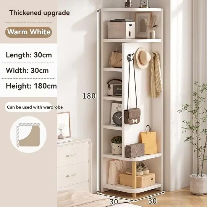 Armoire de rangement d'angle pour usage domestique