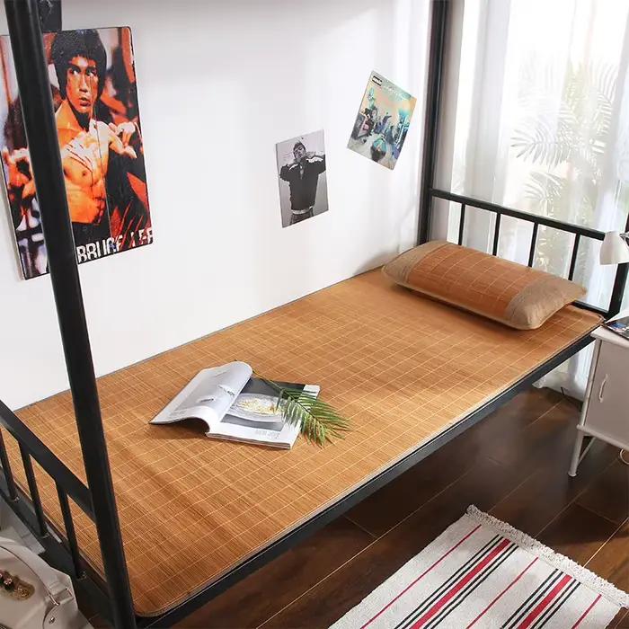Matelas double face en bambou pour lit d'été