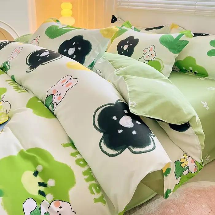 Parure de lit en forme de lapin mignon