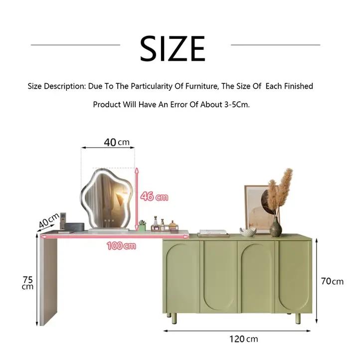 Commode Bureau Vanity, Table de maquillage