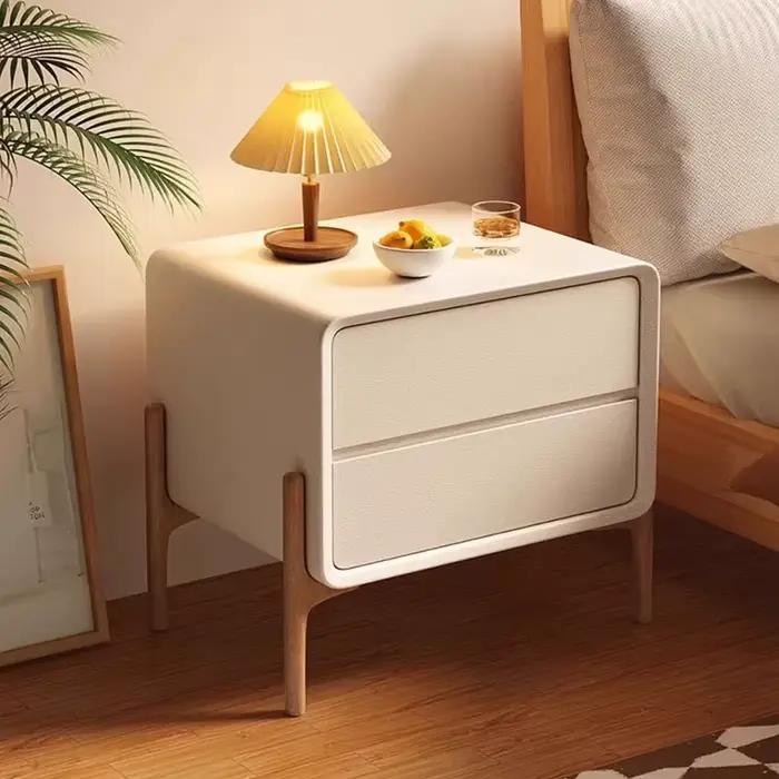 Table de nuit de rangement minimaliste pour chambre à coucher