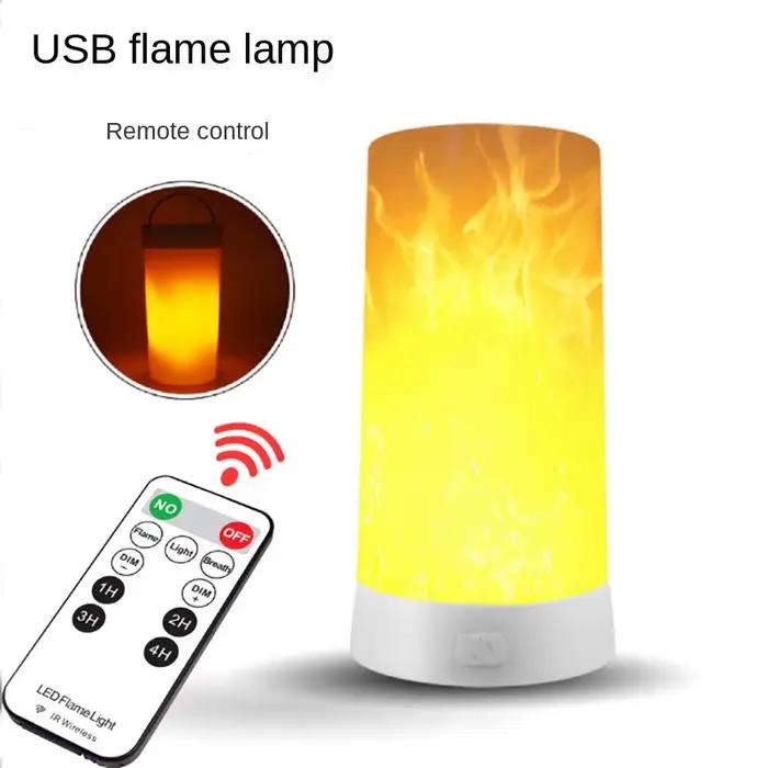 LED lampes à flamme pour chambre simulée