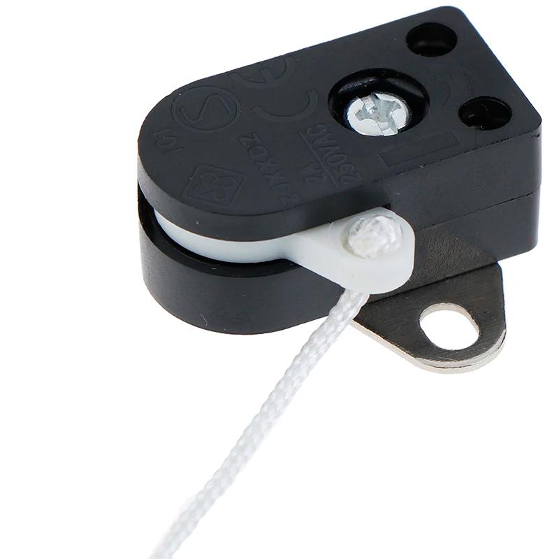 Interrupteur à cordon de 1 pièce pour lampe murale, lampe de chevet, interrupteur à cordon simple à commande ouverte, accessoires