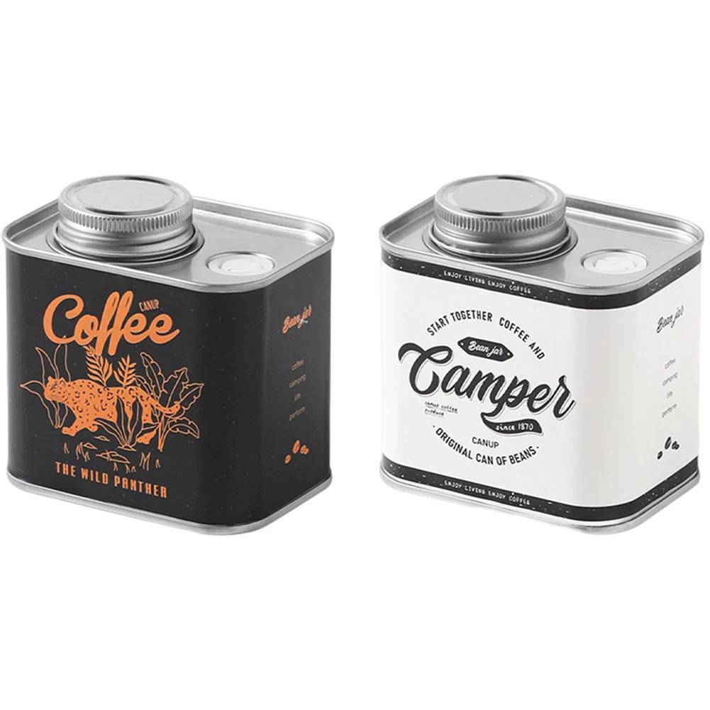 Récipient à café hermétique portable, camping en plein air, conservation de la fraîcheur, stockage de cuisine, cadeaux pour les amis, 18 boîtes, 150g