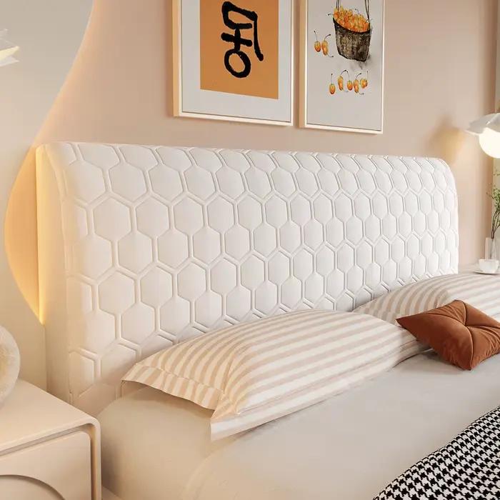 Housses extensibles pour têtes de lit Queen et King Size, protège-têtes de lit épais anti-poussière 
