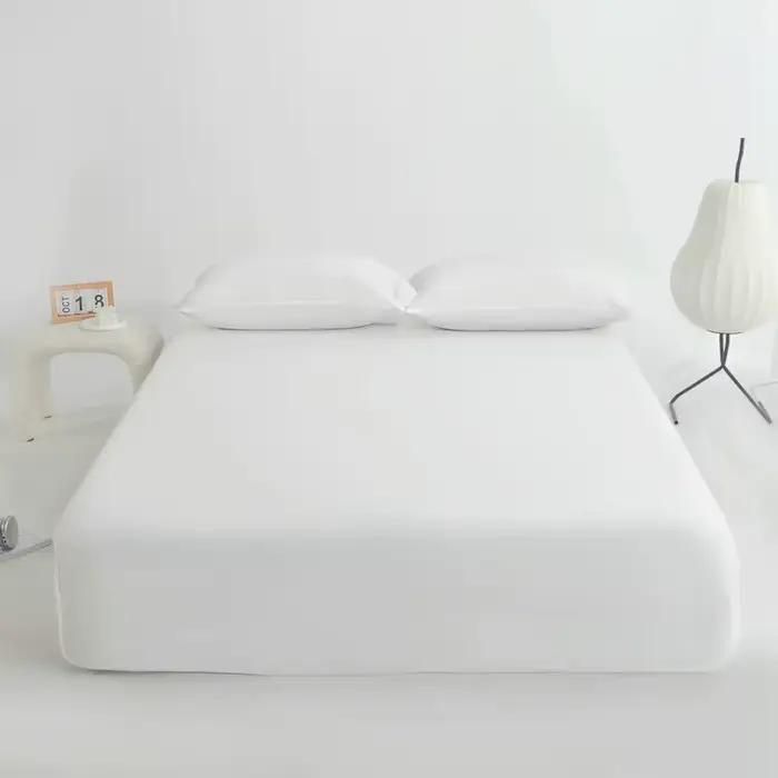 Drap-housse en Fiber de refroidissement, housse de matelas d'été au toucher frais, drap de lit élast