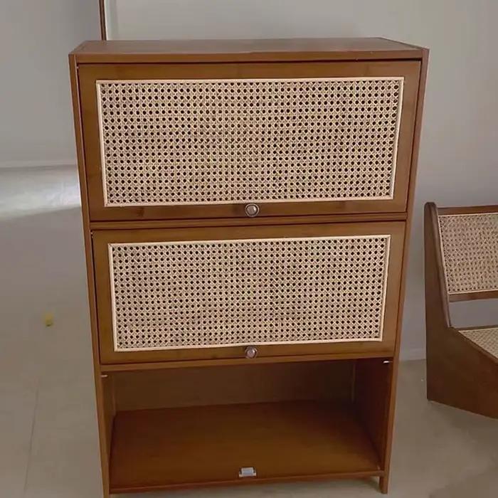 Rouleau de sangle en rotin indonésien naturel, 4 types, matériel de canne à la mode, zone de décorat